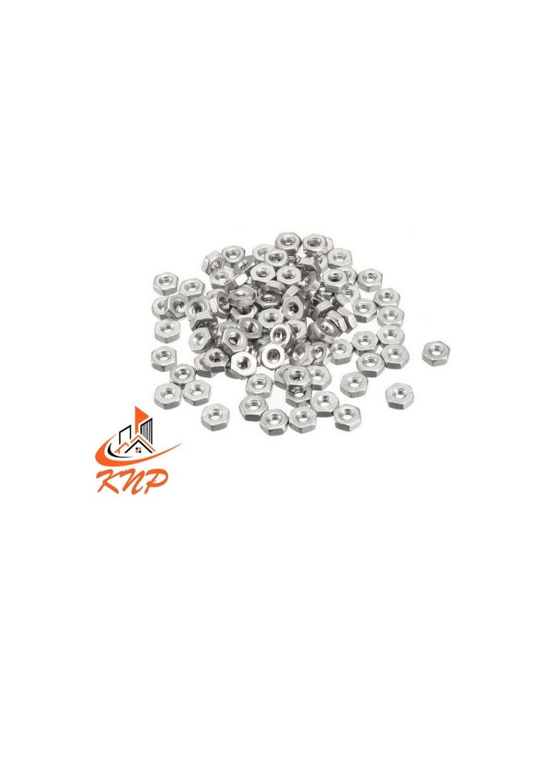 KNP KNP Steel Hexagon Nuts - Pack of 100 (M10) - Image 2