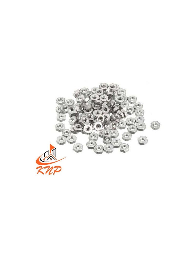 KNP KNP Steel Hexagon Nuts - Pack of 100 (M10) - Image 3