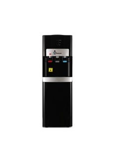 Penguin Water dispenser 3 Taps with fridge HR001 Black  - Image 1