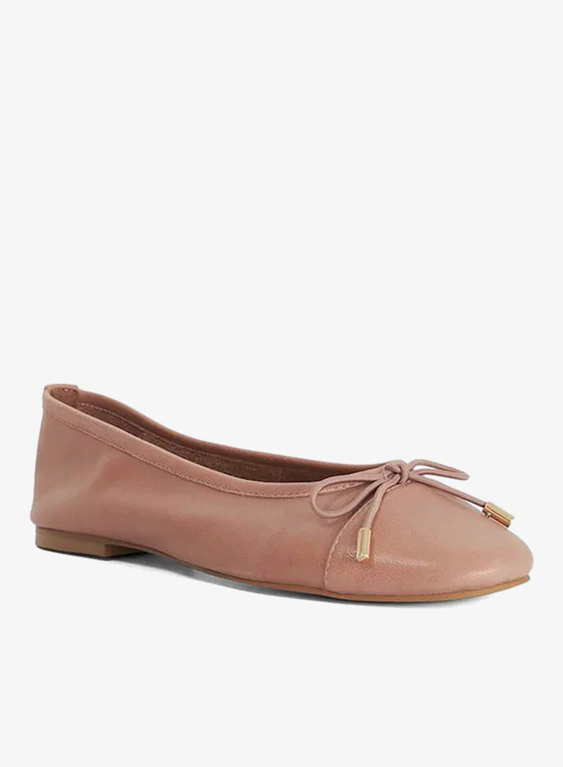 Dune London Haliah Block Heel Ballet Flats