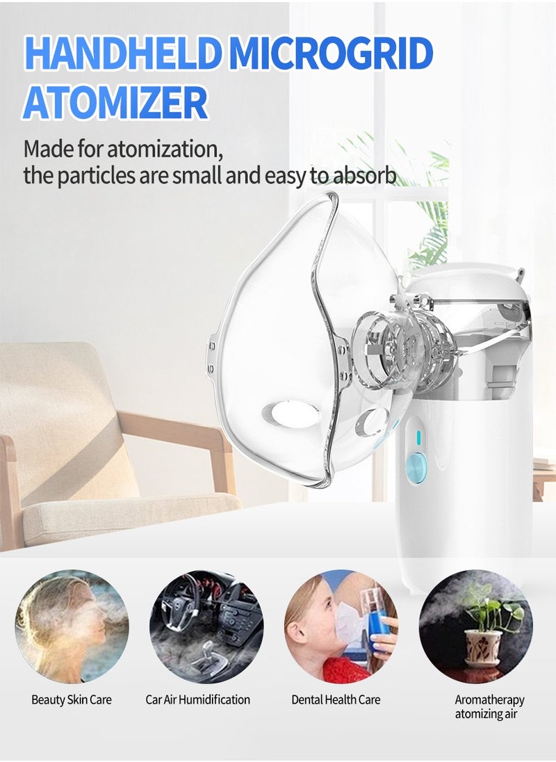 Beirui Ultrasonic Mesh Nebulizer for children Men Women Mini Handheld Portable Steam Humidifier for home and travel  - Image 5