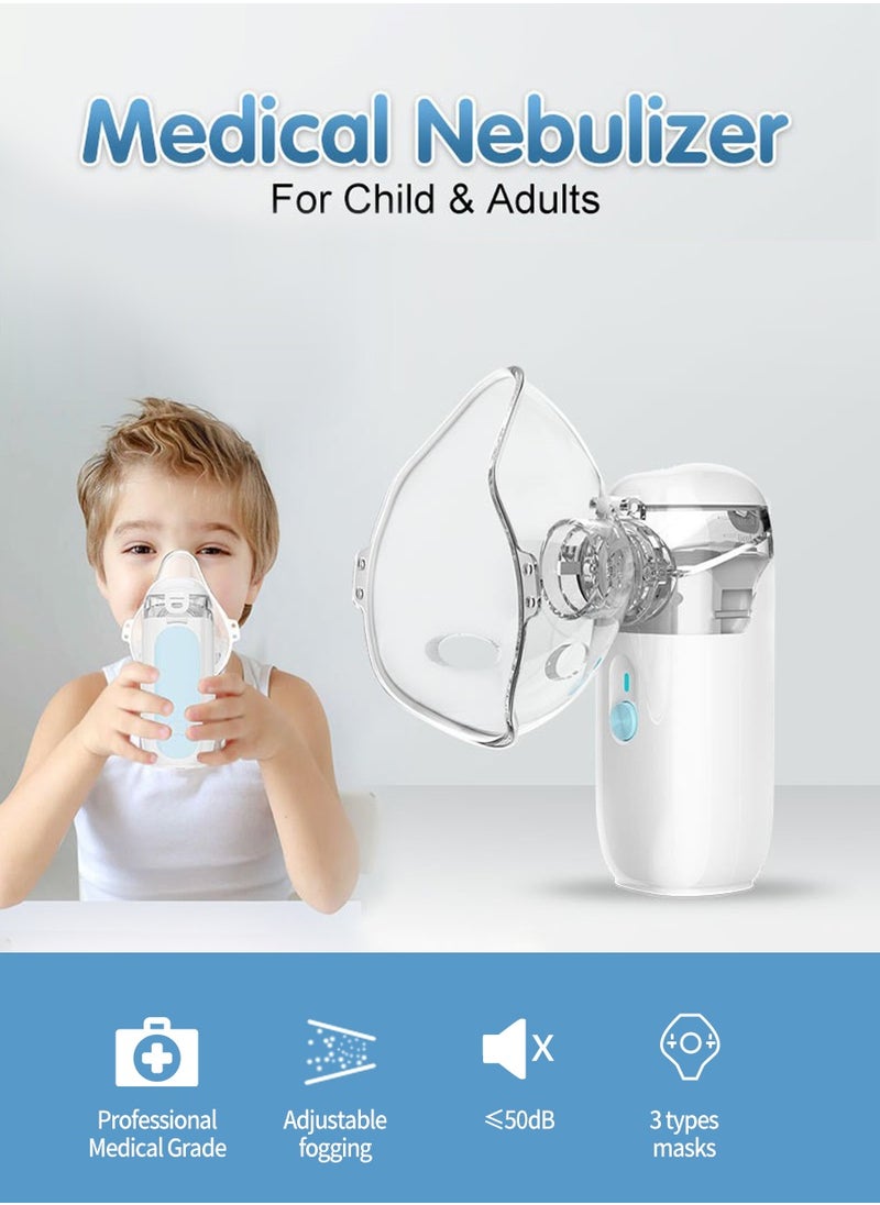 Beirui Ultrasonic Mesh Nebulizer for children Men Women Mini Handheld Portable Steam Humidifier for home and travel  - Image 4