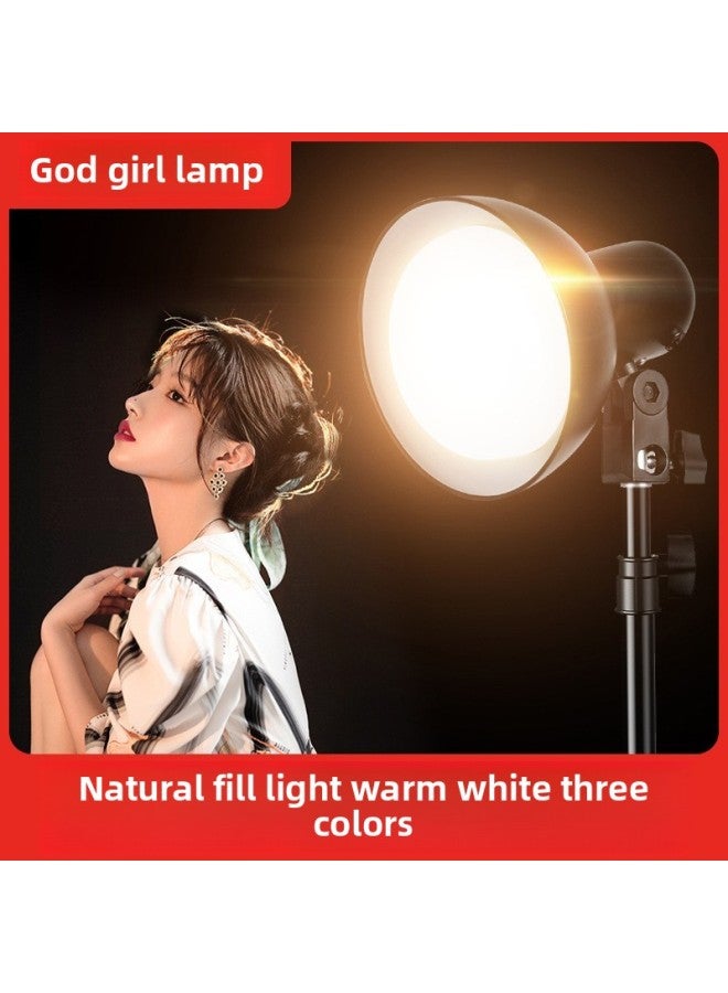 Beauty Hair Fill Light Live Background Atmosphere Contour Light Soft Light God Girl Spotlight Hair Light-Specification:[concentrated Light Model] Sy-155w Single Lamp Set (remote Control Three-tone Lighting) - Image 2