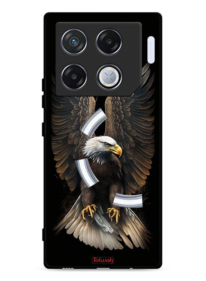 Tolwak Infinix GT 20 Pro 5G Protective Case Cover Eagle Spread Wings - Image 1