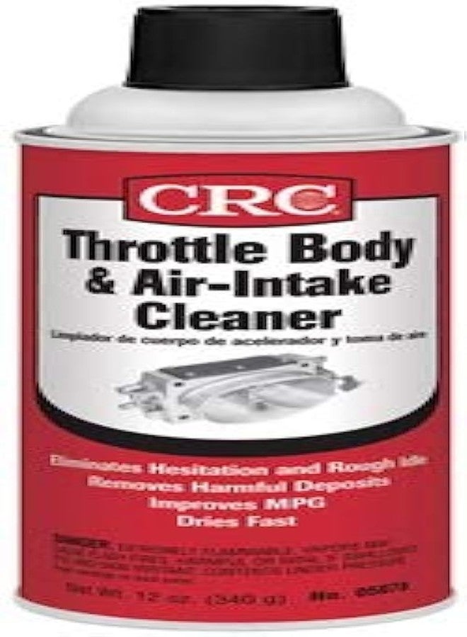 CRC FORKODA CRC 05078 Throttle Body and Air-Intake Cleaner-12 oz, Clear Colorless Liquid - Image 3