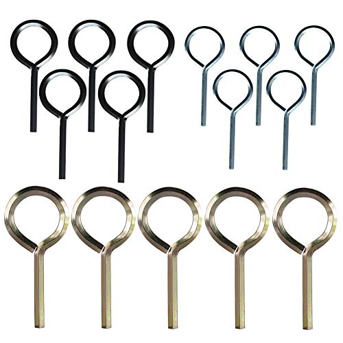 Joneaz Hex Dogging Key 1/8 inch 5/32 inch and 7/32 inch for Push Bar Panic Exit Device,Metal Dog Keys Kit 15-Piece, 3 Size - Image 1
