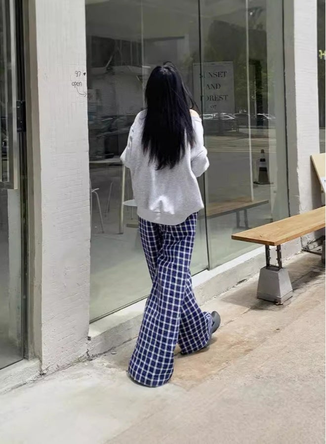 بيوينتي بنطلونات مربع مصنوعة من قماش واسع الساق ومريحة للارتداء - Image 2
