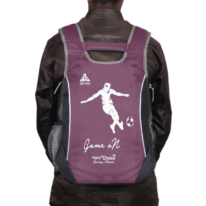 Right Choice causal sport dayckpack football printed college bag laptop backpack pithu riding bagpack - Image 5