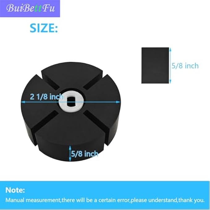 5/8" THICK PP205 HA3005 ROTOR KIT FOR FORCED AIR HEATER DESA, REDDY, MASTER KFA1022 - Image 3