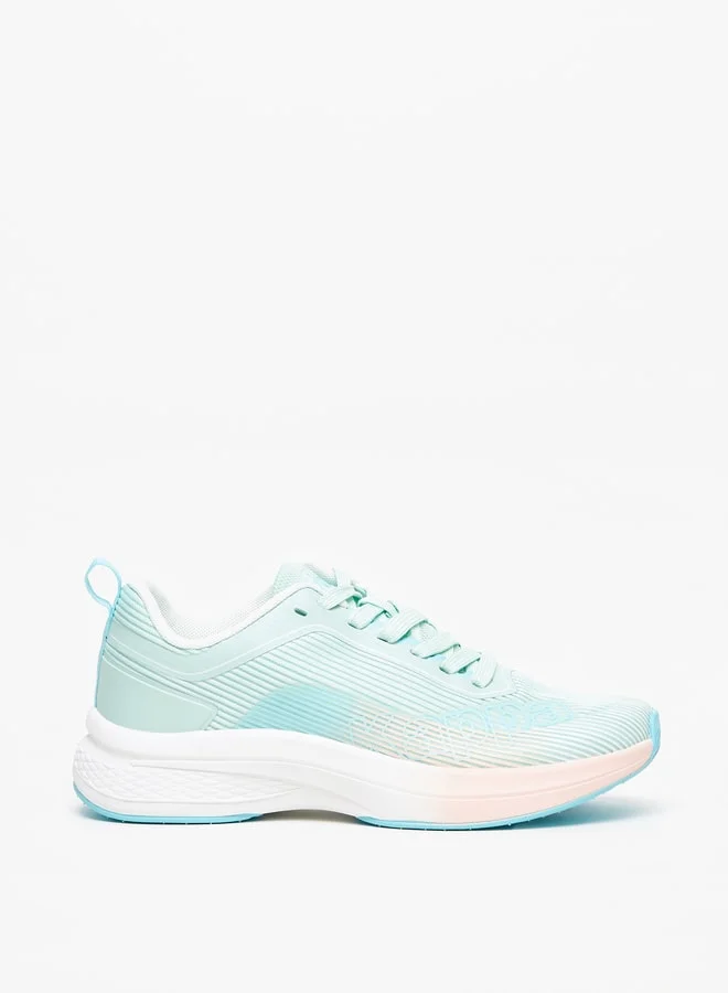 Kappa Women's Ombre Sports Shoes with Lace-Up Closure
