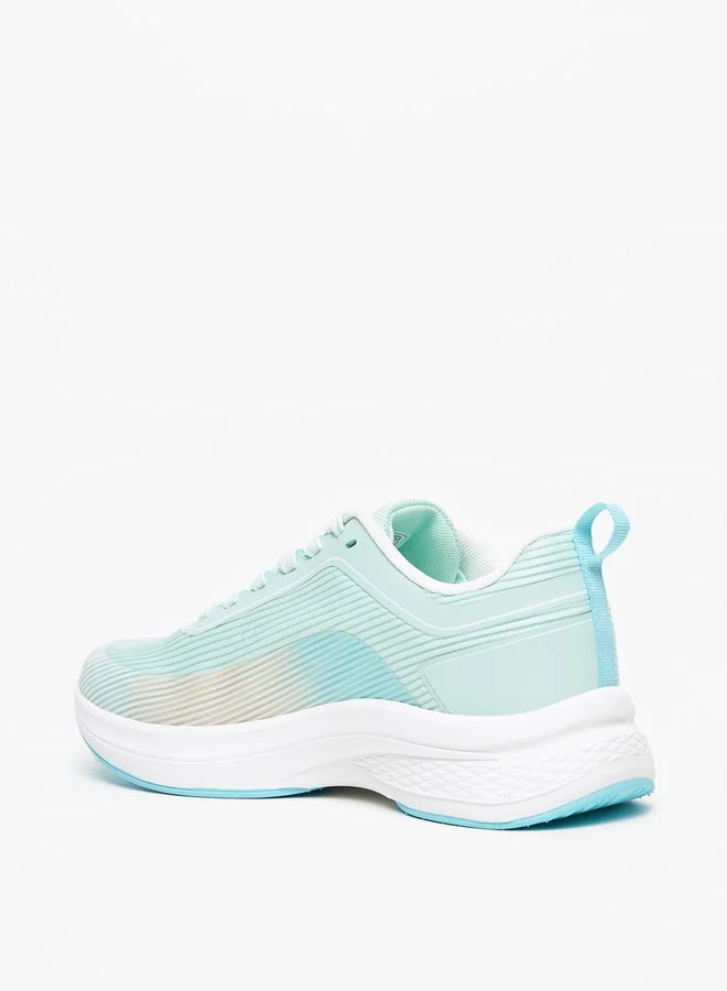 Kappa Women's Ombre Sports Shoes with Lace-Up Closure