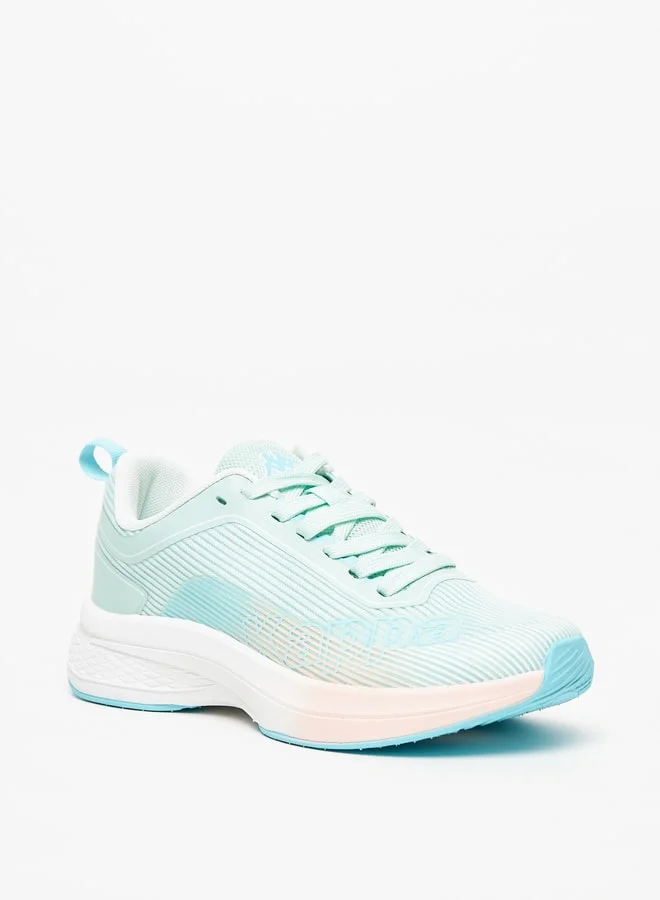 Kappa Women's Ombre Sports Shoes with Lace-Up Closure