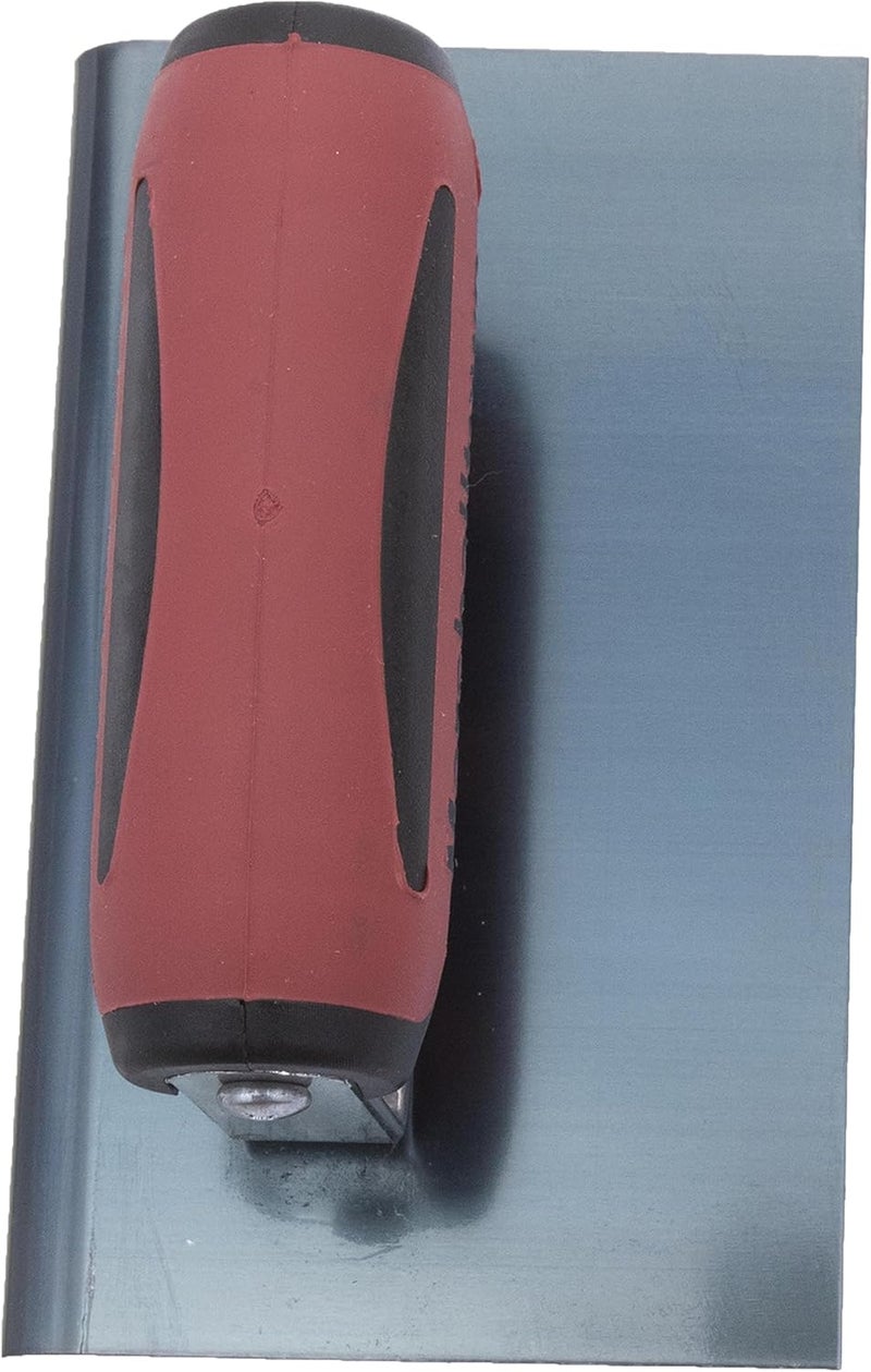 MARSHALLTOWN Straight Concrete Edger, 6 x 4 Blue Steel Blade, 1/2 Lip x 3/8 Radius, Made In The USA, 158BD - Image 2