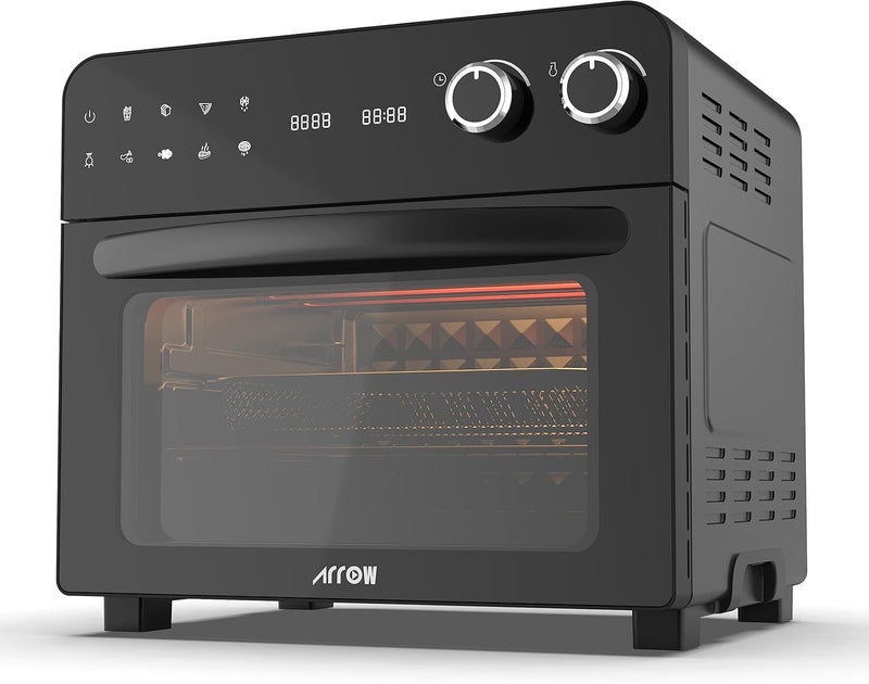 ARROW 23L Air Fryer Oven with Digital Control and Glass Door - Model RO-25AFB - Image 1