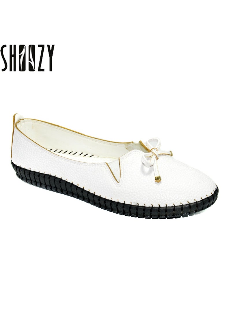 shoozy Casual Slip On Ballerina  - Image 1