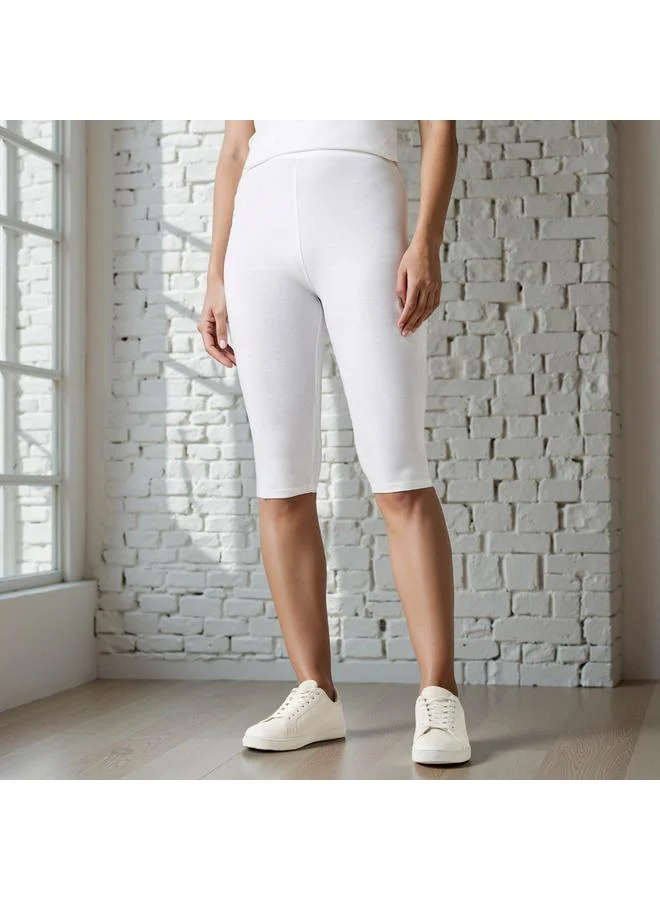 Splash FAV High Waist UltraStretch Cycling Shorts with FlexiComfort Waist