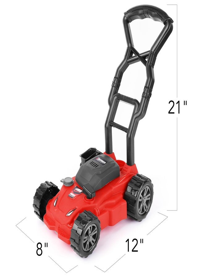 ArtCreativity Kids’ Lawn Mower Toy - 21 Inches Tall - Gardening Lawn Mower for Kids with Startup Sound and Wheels with Realistic Motor-Like Sound - Play Outdoor Push for Boys and Girls 3,4,5,6,7,8 - Image 4