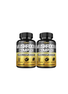 Satoomi Mushroom Complex Herbal Complex 2 Packs 60 Capsules 