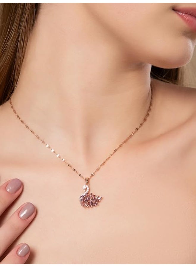 سالتي طقم قلادة "آلي ميلينيا المالحة" من البجعة الراقصة وقلادة "سوندارا" متعددة الأحجار للنساء - طقم مجوهرات أنيق وعصري | طقم قلادات أنيق لكل مناسبة - Image 2