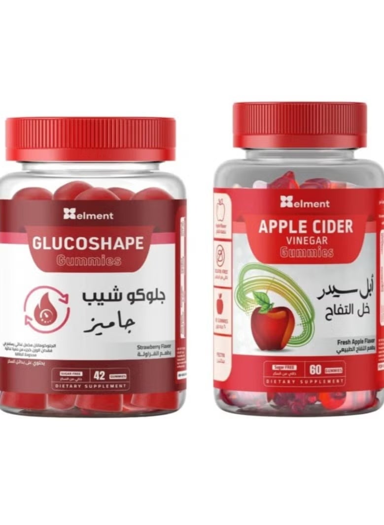 Element Appetite and Weight Control Package GlucoChip Gummies and Apple Cider Gummies from Element - Image 1