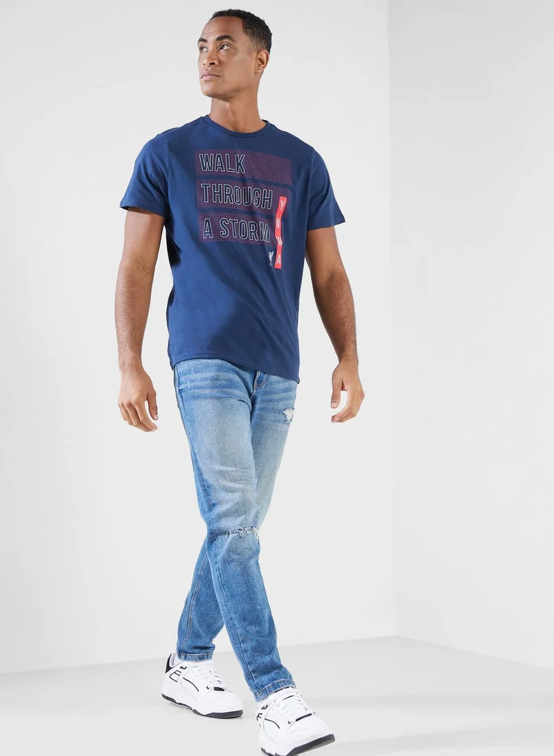 Liverpool FC  Liverpool Walk Through T-Shirt for Men | Best Price UAE