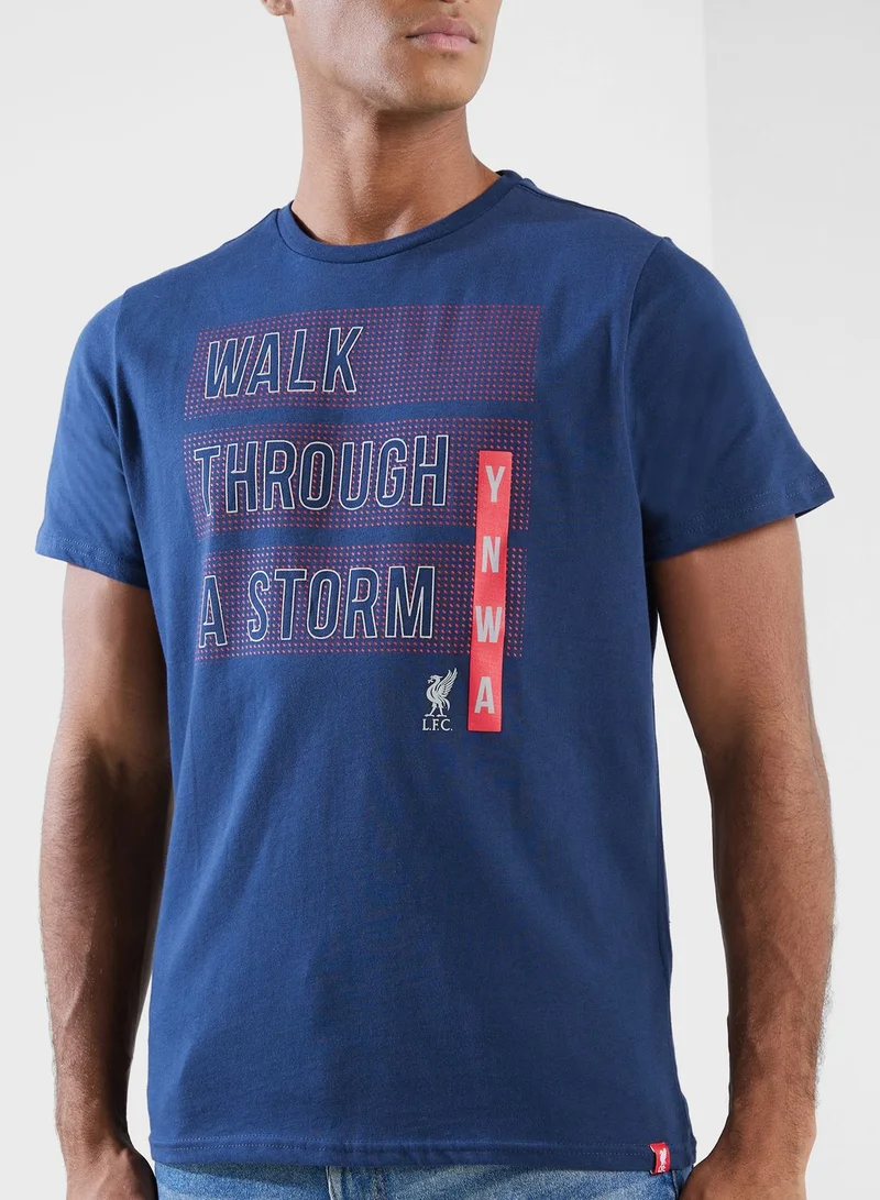 Liverpool FC  Liverpool Walk Through T-Shirt for Men | Best Price UAE