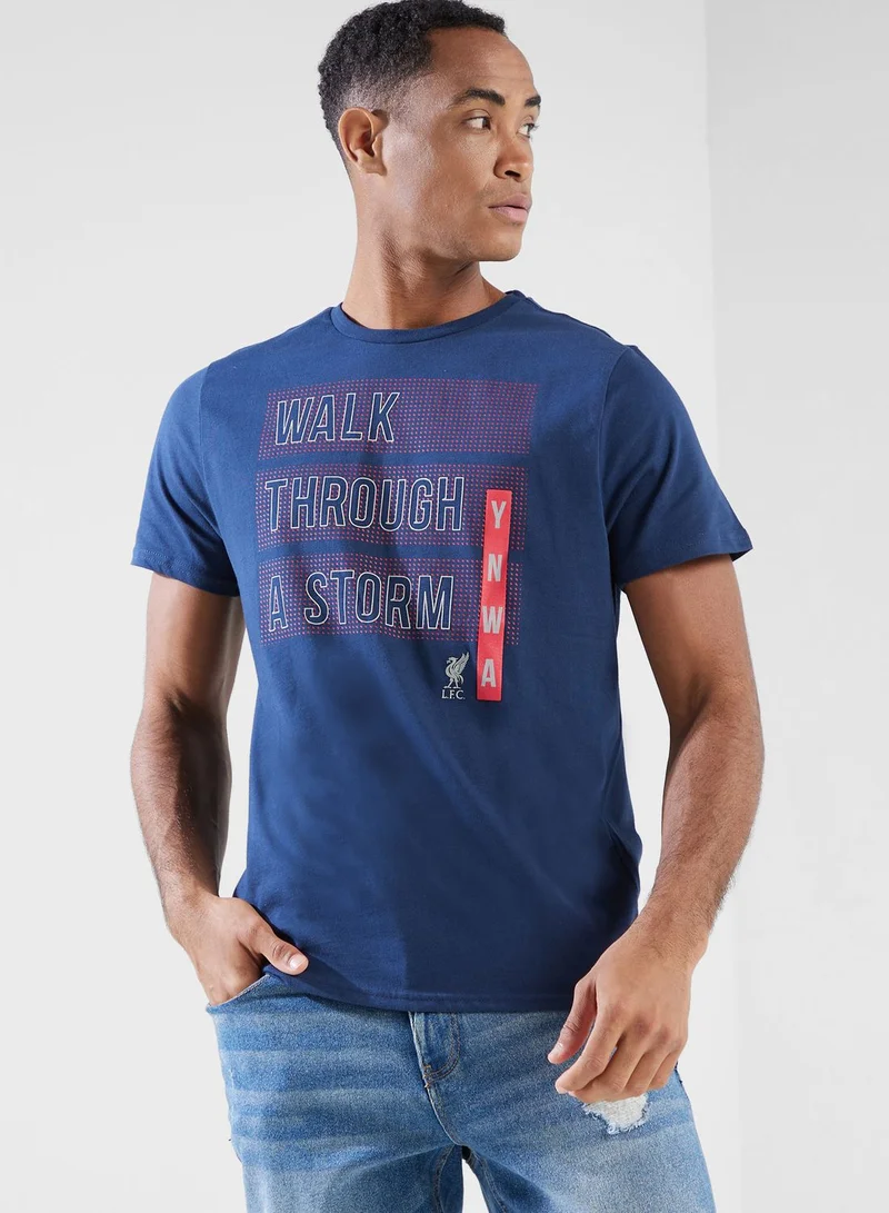ليفربول اف سي Liverpool Walk Through T-Shirt