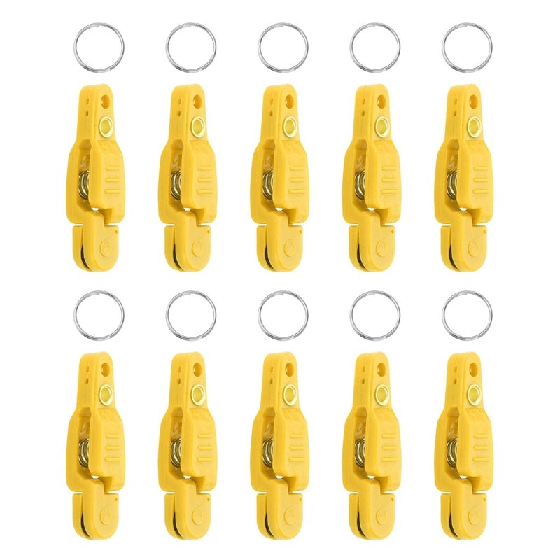 YUNNLEZT 10Pcs Heavy Tension Downrigger Release Clips for Offshore Fishing Planer Board Weight Kite - Image 2