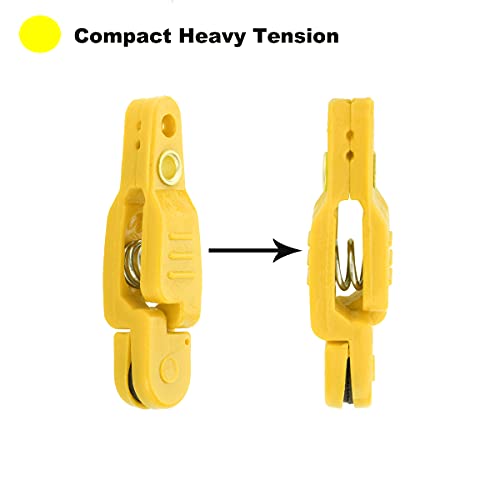 YUNNLEZT 10Pcs Heavy Tension Downrigger Release Clips for Offshore Fishing Planer Board Weight Kite - Image 3