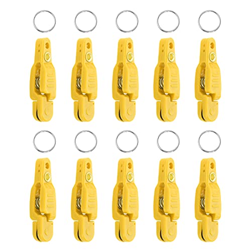 YUNNLEZT 10Pcs Heavy Tension Downrigger Release Clips for Offshore Fishing Planer Board Weight Kite - Image 1