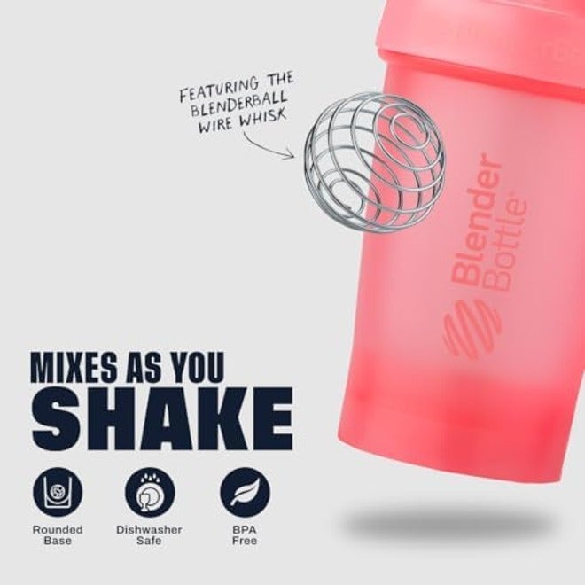 BlenderBottle Classic V2 Shaker Bottle 28oz - Protein Shaker for Shakes & Pre-Workout, BPA-Free, Dishwasher Safe, Tan - Image 4