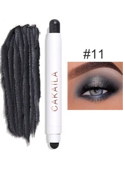 CAKAILA Vibrant Shimmer Eyeshadow Stick - 2-in-1 Creamy Eye Brightener & Highlighter with Soft, Smooth, Easy-to-Apply Formula for Music Festival, Party, and Everyday Use - Long-Lasting, Water-Resistant, and Cruelty-Free color 11  - Image 1