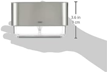OXO حامل إسفنجة توزيع الصابون من OXO Good Grips من الفولاذ المقاوم للصدأ شفاف مقاس واحد - Image 5