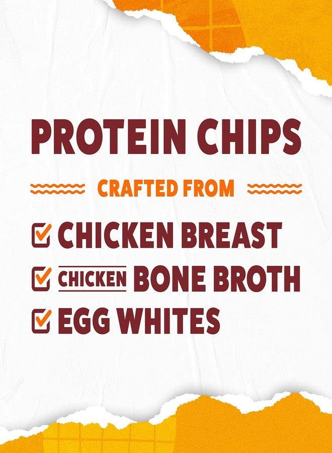 Wilde Chips WILDE Protein Chips Chicken & Waffles, High Protein Snacks for Adults, Keto Chips, Gluten Free, Low Carb Snack Box Made with Real Ingredients 1.34oz Bags, Pack of 12 - Image 3