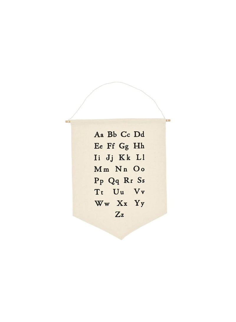 GGOOT Alphabet Banner Wall Hanging ABC Tapestry Educational Alphabet Letters Poster for Nursery Room Wall Decor - Image 5