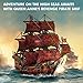CubicFun 3D Puzzles for Adults Kids Red Queen Annes Revenge 391 Pcs Home Decor Cool Pirate Ship Arts Crafts for Adults Puzzle Model Kits Valentines Day Gifts for Women Men - Image 3
