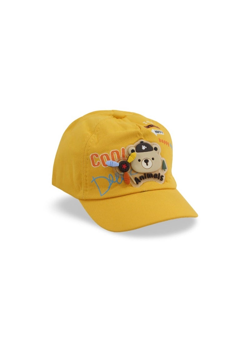 Fancy Boys Cotton Cap – Cool Animals Design - Image 1