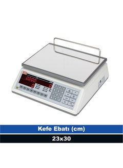 Tem Jul Ege 30 kg 1 gr Piece Counting Scale (Uncertified) 