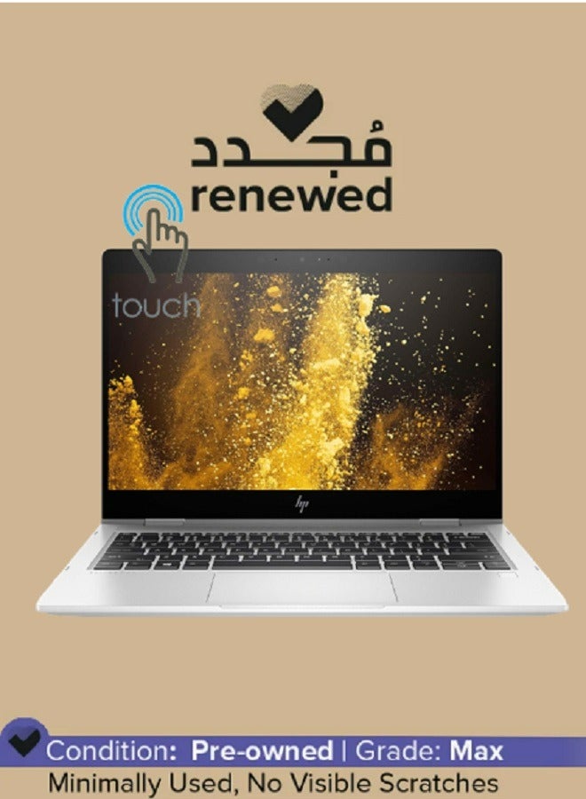 HP NB -HP  ELITE BOOK 830 G6 X360 - CORE I5 - 8265U  1.80 Ghz -  8GB RAM - 256 SSD -WIN 8 HOME  -13.3  TOUCH SCREEN -SILVER Arabic Silver - Image 1
