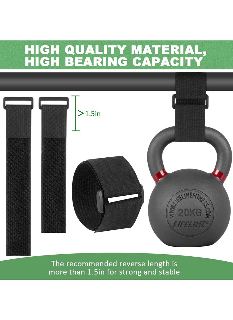 Peachjoy - Adjustable Cable Straps, Velcro Cable Ties, 2''*16.4ft Hook and Loop Straps with 20 Buckles, Free Cut Self Securing Strap, Reusable Nylon Securing Cord Ties for Cable Organiser Storage - Image 1