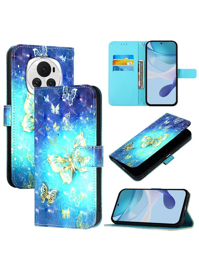 S-TOP Case For Honor Magic6 Global 3D Painting Horizontal Flip Leather Phone Case - Image 1