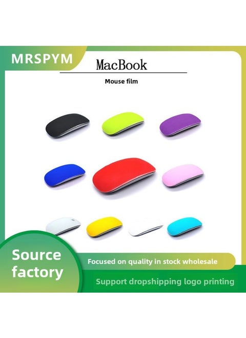 غشاء حماية ماوس Apple Magic Mouse Film لجهاز Apple Mouse Bluetooth اللاسلكي - اللون: أبيض - الأبعاد: معجون الماوس