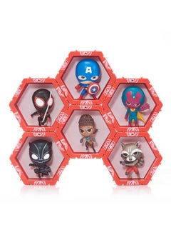WOW! PODS WOW! PODS Avengers Collection - Captain America | Superhero Light-Up Bobble-Head Figure | Official Marvel Collectable Toys & Gifts 4 inches  - Image 5