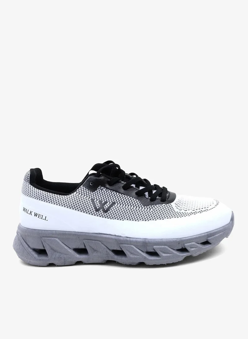 Walk Well Grey WALK WELL Men’s Comfort Sneakers – Frost Grey for Men | Best Price UAE