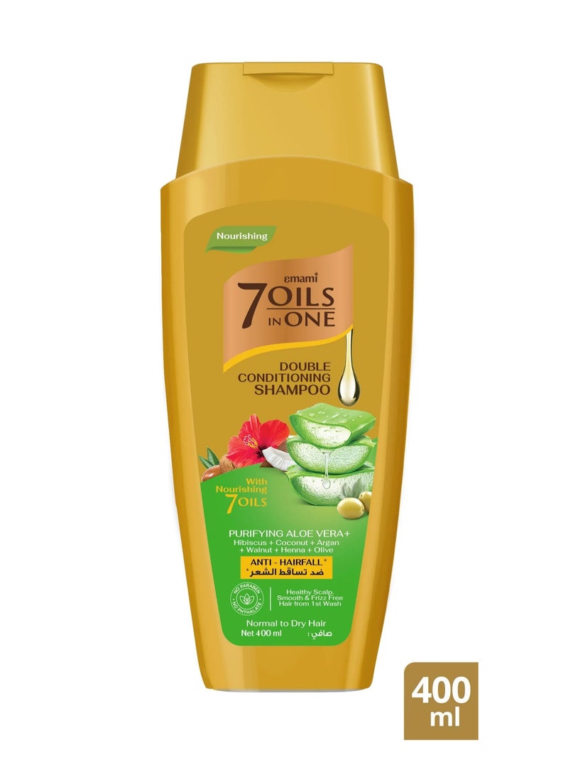 Emami Shampoo Purifying Aloe Vera Anti Hair Fall 400 ML - Image 1