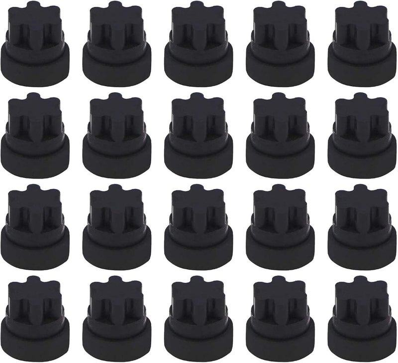 Beaquicy 00637940 00618112 Rubber Grate Feet Kit by - Replacement for Ther-mador Bos-ch Gas Range Gas Cooktop - Replaces 4379289, AP5985915, PS11728745, EAP11728745 - Pack of 20 - Image 1
