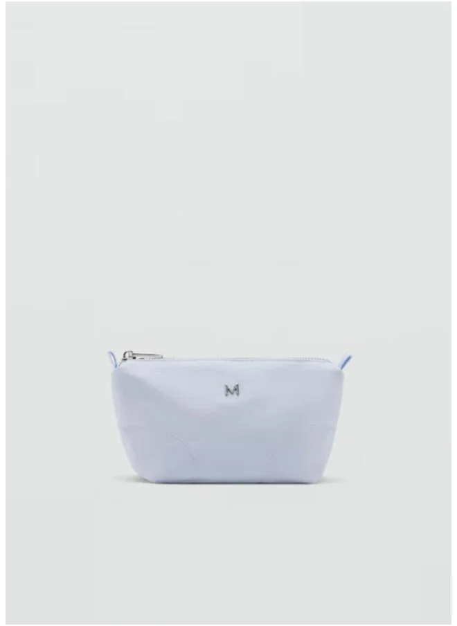 MANGO Zipped Nylon Cosmetics Bag