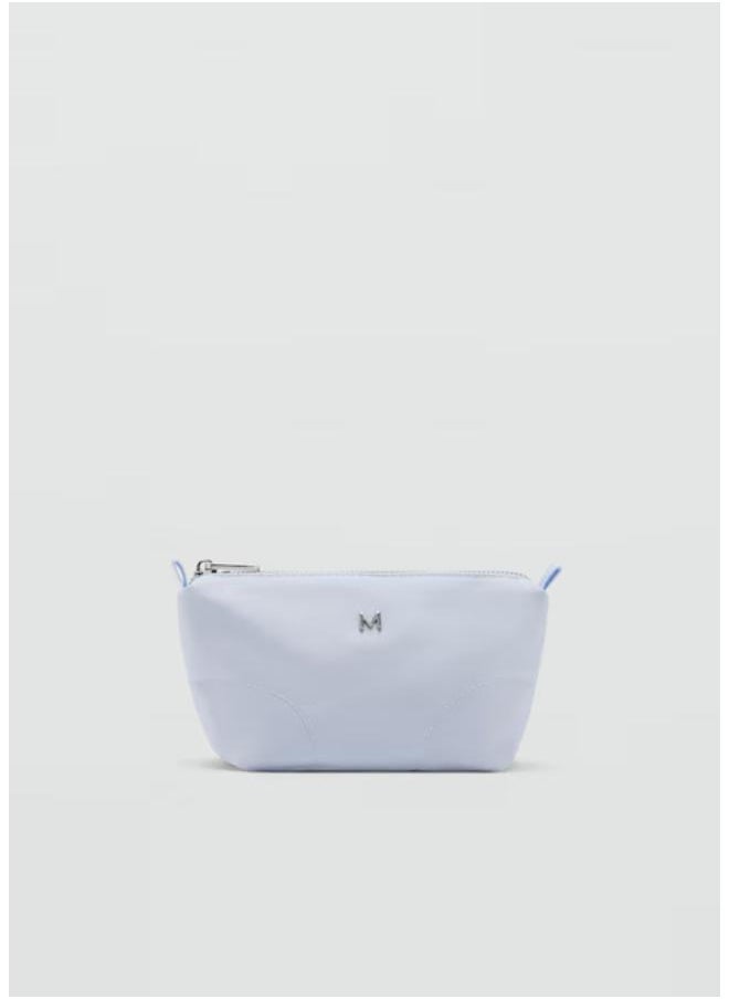 MANGO Zipped Nylon Cosmetics Bag  - Image 1