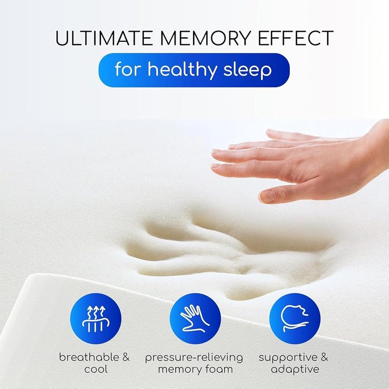 BPA Cervical, King Contour Pillow, Orthopedic Pillow For Neck Support, Neck Pain, Side Sleepers. - Image 3