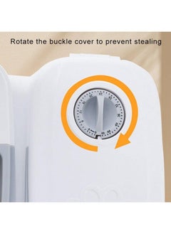 FEELING MALL Automatic 2 In 1 Water And Food Pet Feeder | Pets Food Dispenser Bowl, Programmable Timer Set |1-48 Hours Timed Feeder For Cats & Dogs, Auto-On Smart Pet Feeder, 2 Meal Smart Pet Feeder  - Image 3